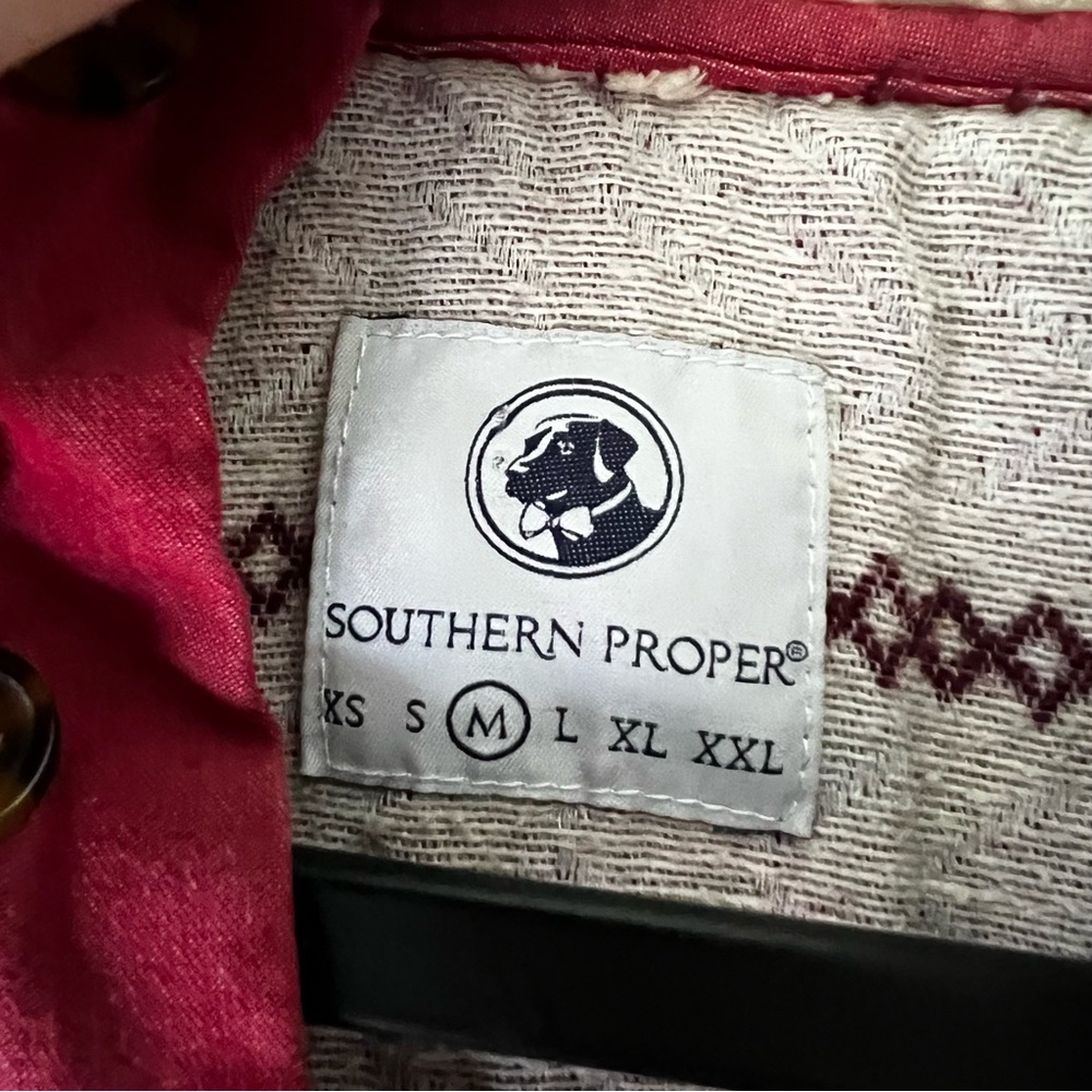 southern proper | duck call Sherpa lined pullover medium - Picture 4 of 7